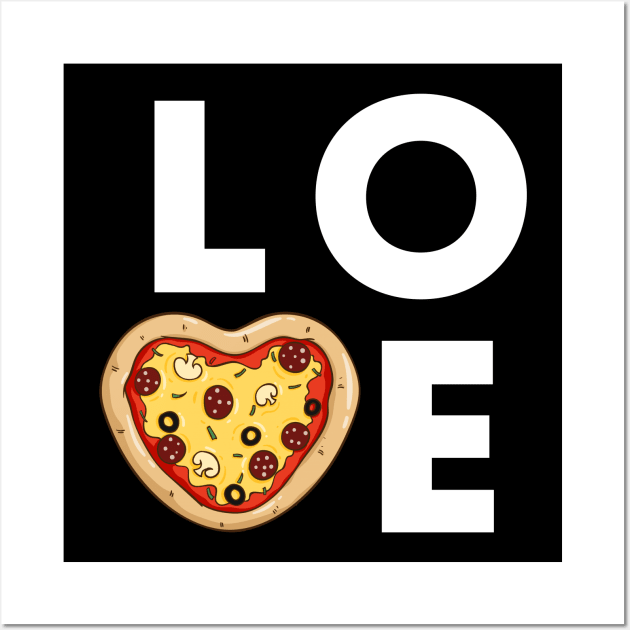 Pizza Lover Wall Art by Digifestas